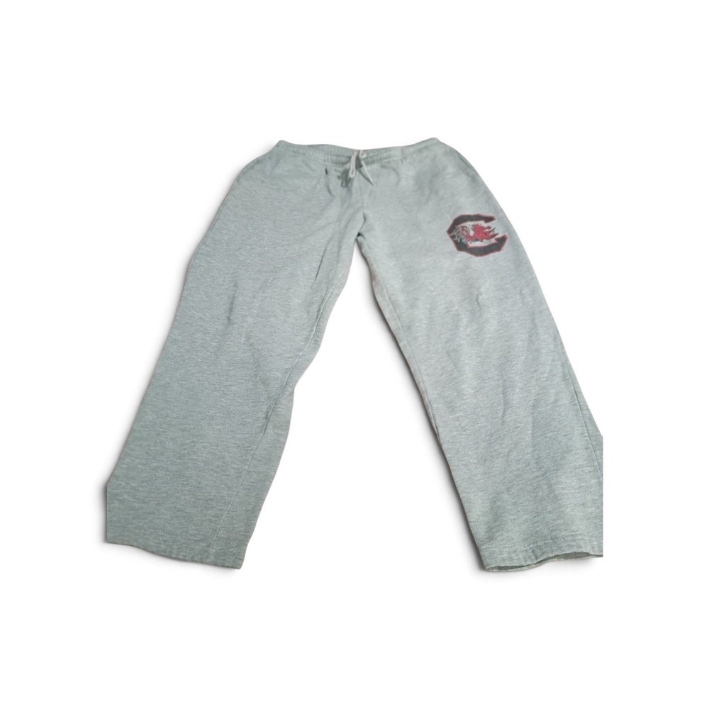 Jansport South Carolina Gamecocks Sweatpants Mens Large Gray Fleece Lounge Pants